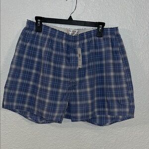 Daniel Cremieux Blue Plaid Boxers